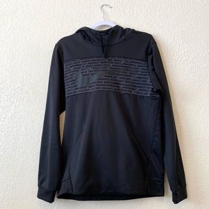 NIKE Black and Gray Men’s Hoodie